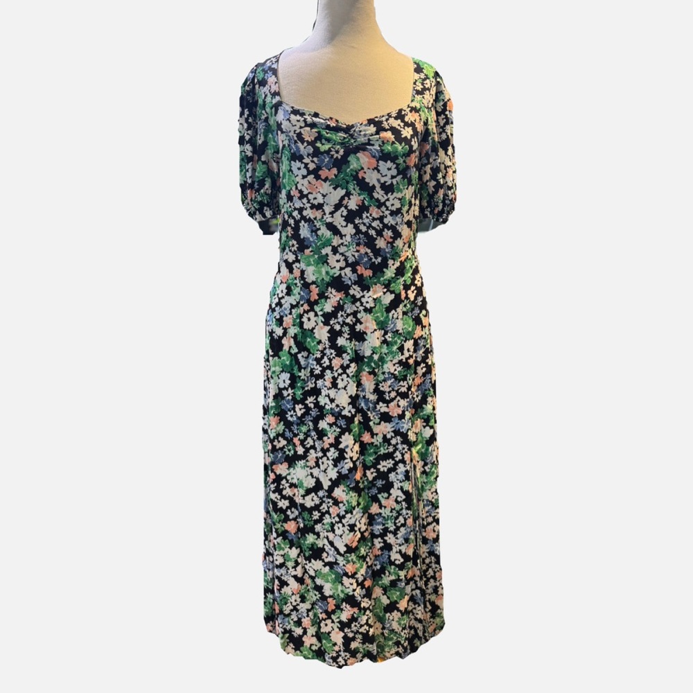 H&M Multicolor Floral Dress